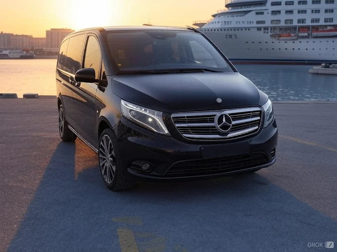 Van Mercedes Viano à Marseille – transferts aéroport, gare et port/quai